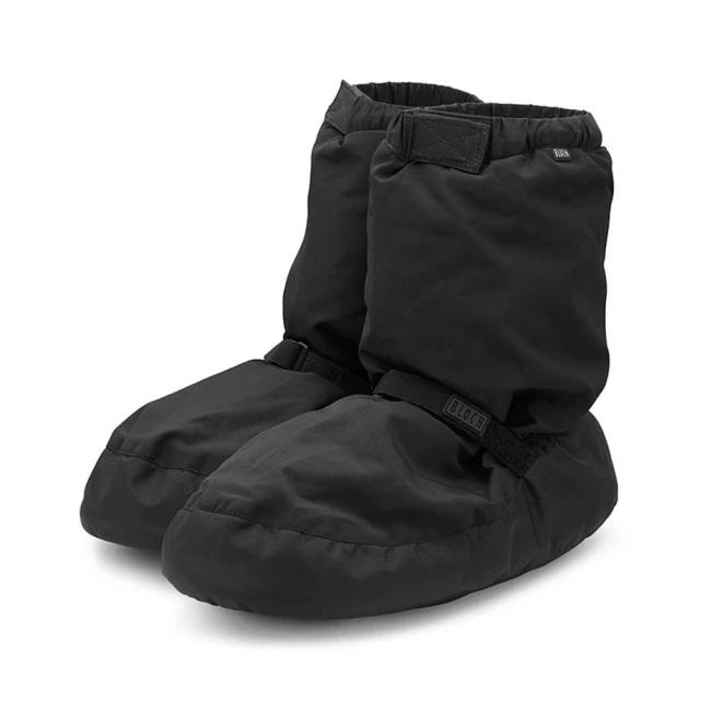 Bloch booties jednofarebné pre deti - Čierna Bloch booties jednofarebné pre deti - Čierna