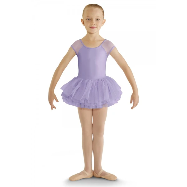 Bloch cap sleeve tutu leotard, detský dres s tutu sukničkou