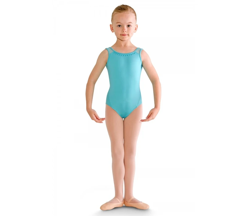 Bloch Karoly, detský baletný dres - Modrá - ocean