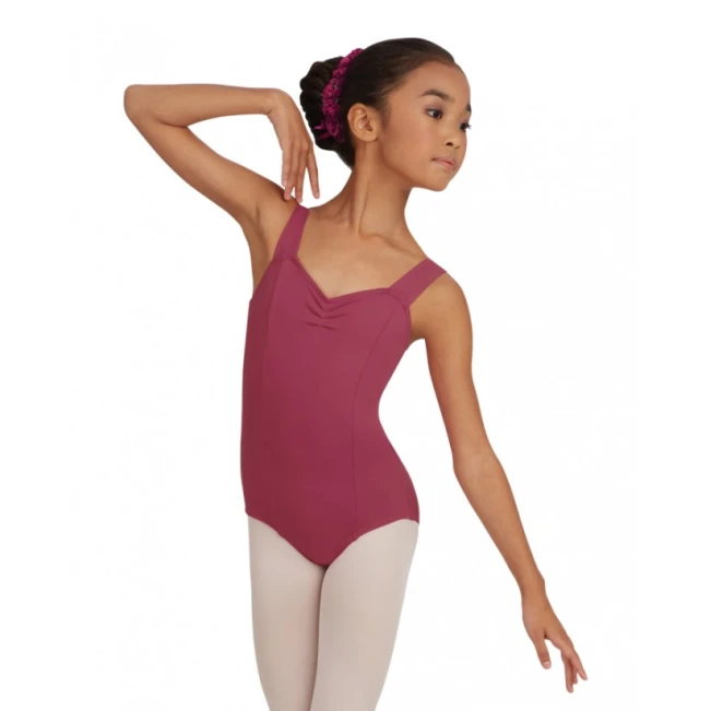 Capezio Wide Strap Leotard, detský dres na hrubé ramienka Capezio Wide Strap Leotard, detský dres na hrubé ramienka