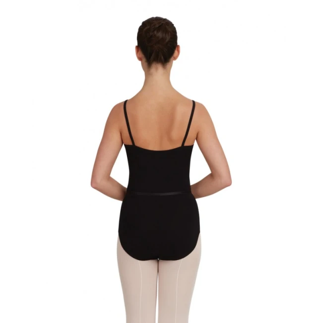 Capezio CAD100B baletný dres na ramienka s opaskom Capezio CAD100B baletný dres na ramienka s opaskom