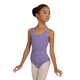 Capezio detský baletný dres s opaskom na hrubé ramienka