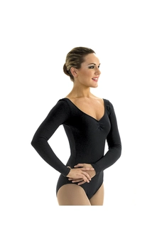 Capezio baletný dres s dlhým rukávom