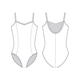 Capezio Princess Camisole Leotard, baletný dres