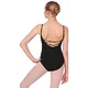 Capezio  String-back, baletný dres - Čierna