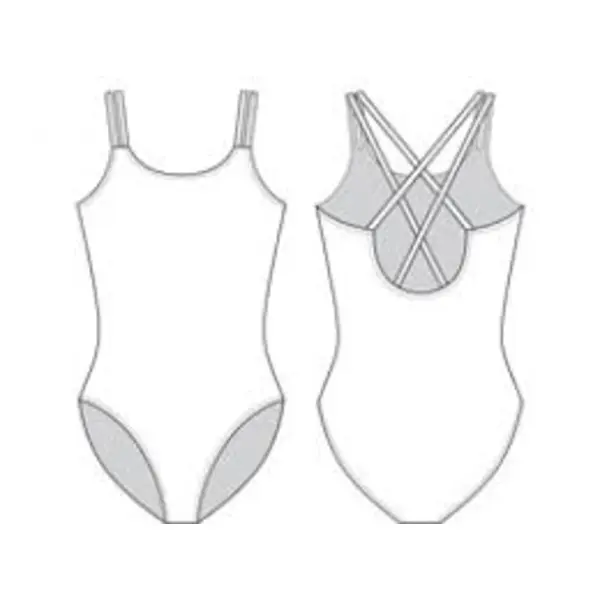 Capezio Double Strap Camisole Leotard CC123, baletný dres