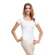 Capezio TC0054W baletný dres s krátkym rukávom a s opaskom 