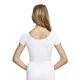 Capezio TC0054W baletný dres s krátkym rukávom a s opaskom 