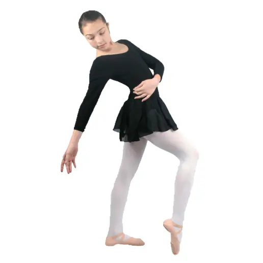 Capezio dres s dlhým rukávom a so sukňou