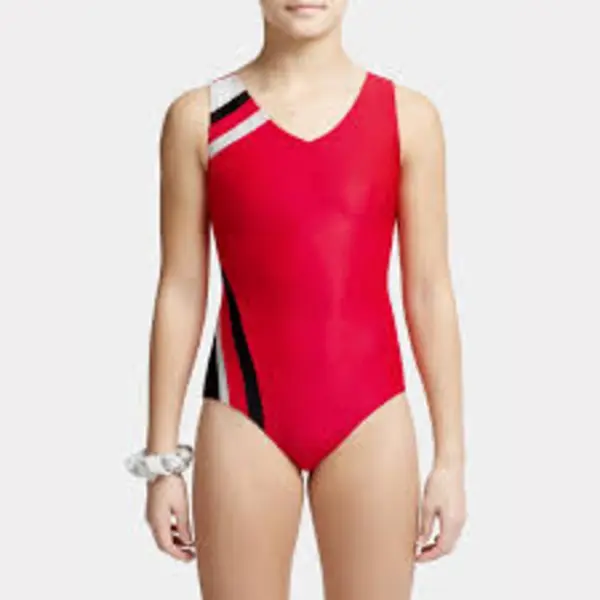 Capezio Stick the Landing Tank leotard, detský gymnastický dres na hrubé ramienka