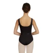 Capezio Tactel V Neck Leotard, dres na hrubé ramienka
