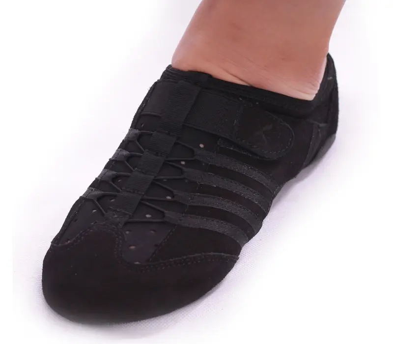 Capezio Jag PP15A, jazzové topánky pre deti - Čierna