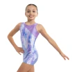 Capezio Seashell Biketard, dievčenský krátky celotrikot 