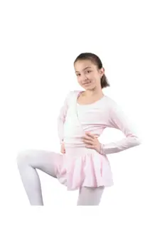 Capezio cross over top, top na zahriatie pre dievčatá 