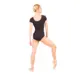 Capezio TC0054W baletný dres s krátkym rukávom a s opaskom 