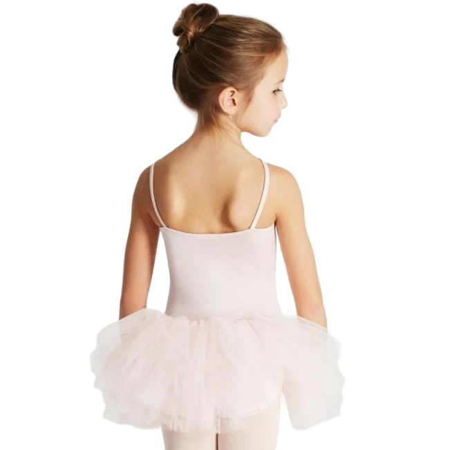 Capezio Ruffle Yoke, detský dres s tutu sukničkou Capezio Ruffle Yoke, detský dres s tutu sukničkou