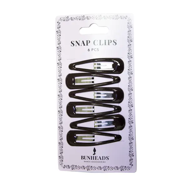 Capezio Bunheads snap clips, sponky do vlasov