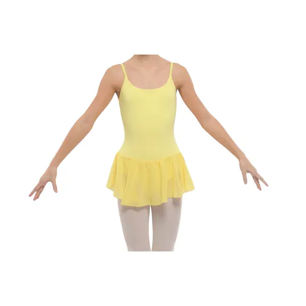Dansez Vous Luna, dámsky dres na špagetové ramienka so sukničkou