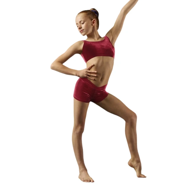 Bloch Leos velvet crop top, top pre dámy Bloch Leos velvet crop top, top pre dámy