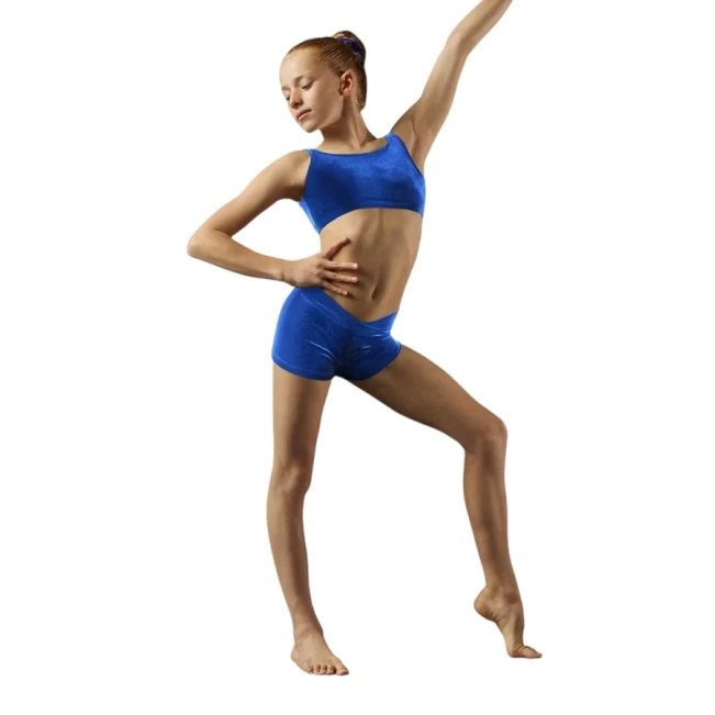 Bloch Leos velvet crop top, top pre dámy Bloch Leos velvet crop top, top pre dámy