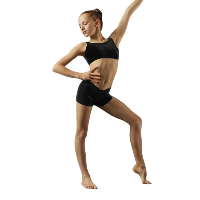 Bloch Leos velvet crop top, top pre dámy Bloch Leos velvet crop top, top pre dámy