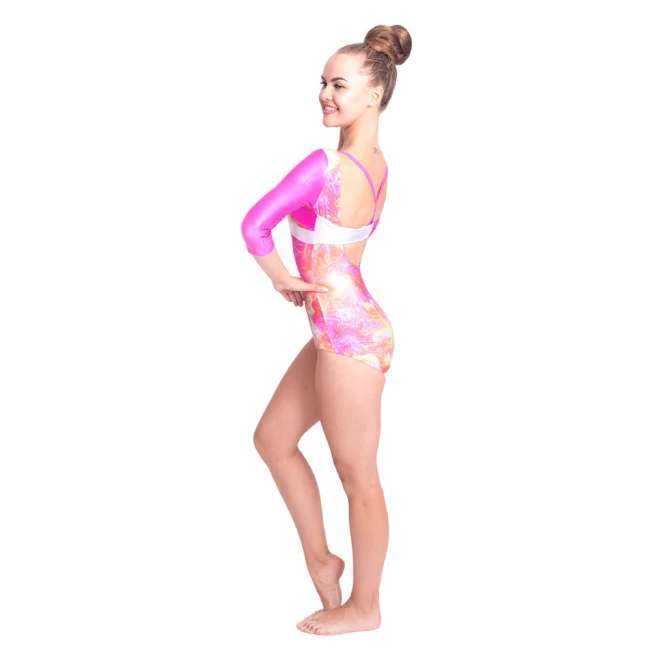 Capezio Gymnastics Arch Back, gymnastický dres pre ženy 
