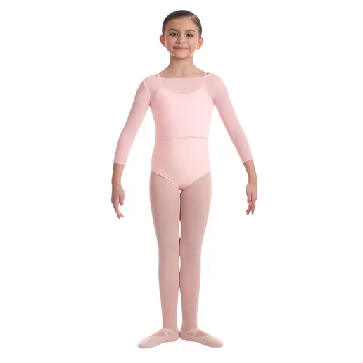 Mirella plain mesh M744C, top s trojštvrťovým rukávom