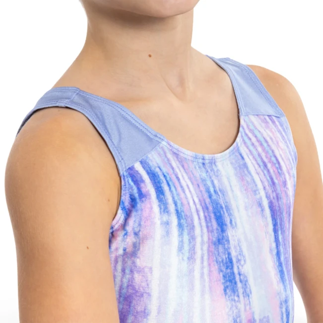 Capezio Aquatic Leotard, dievčenský gymnastický dres Capezio Aquatic Leotard, dievčenský gymnastický dres