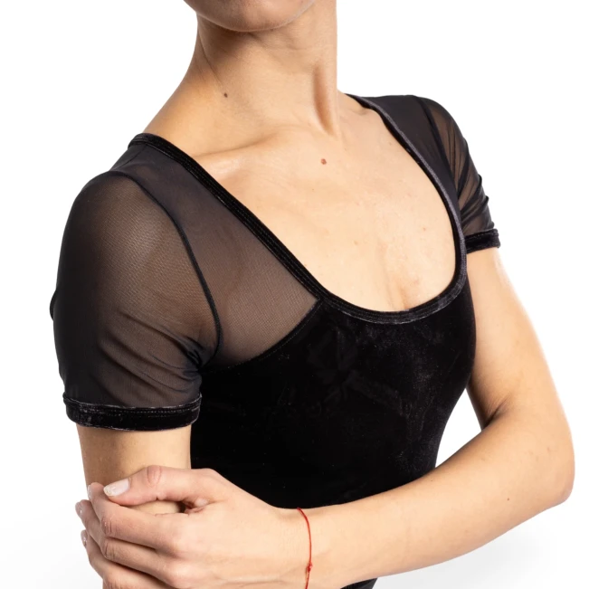 Bloch Anna cap sleeve leotard, dámsky dres Bloch Anna cap sleeve leotard, dámsky dres