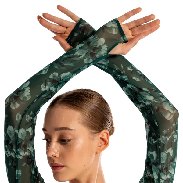 Bloch Arden Long Sleeve Top Z4146, top na zaväzovanie pre dámy