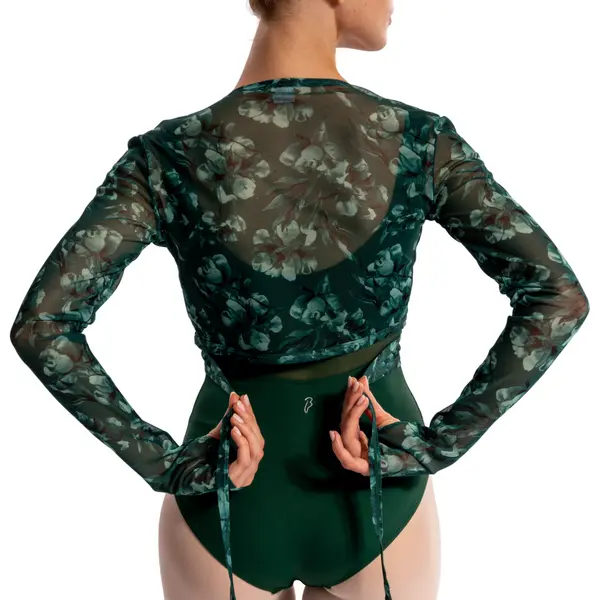 Bloch Arden Long Sleeve Top Z4146, top na zaväzovanie pre dámy