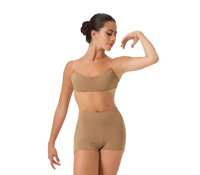 Bloch Vela Bandeau, dámska podprsenka Bloch Vela Bandeau, dámska podprsenka - Hnedá tan Bloch