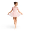 Bloch Belle Floral cap sleeve CL4282, tutu šaty pre dievčatá Bloch Belle Floral cap sleeve CL4282, tutu šaty pre dievčatá