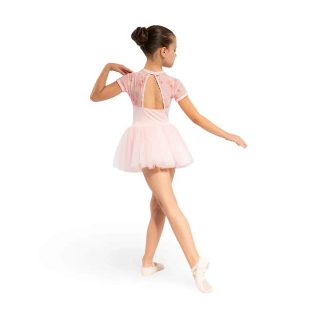 Bloch Belle Floral cap sleeve CL4282, tutu šaty pre dievčatá Bloch Belle Floral cap sleeve CL4282, tutu šaty pre dievčatá