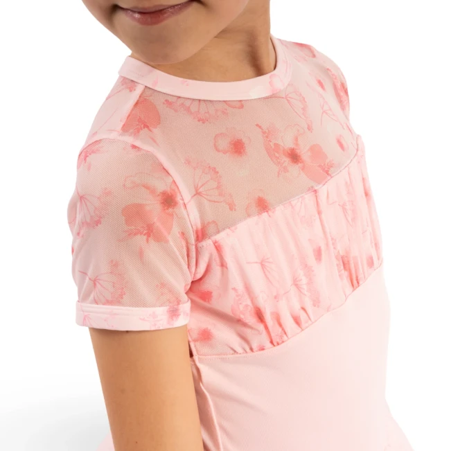 Bloch Belle Floral cap sleeve CL4282, tutu šaty pre dievčatá Bloch Belle Floral cap sleeve CL4282, tutu šaty pre dievčatá