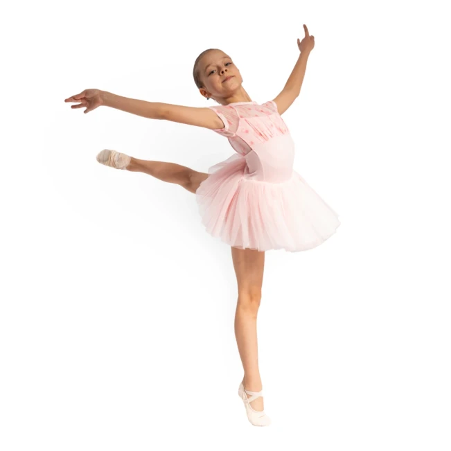 Bloch Belle Floral cap sleeve CL4282, tutu šaty pre dievčatá Bloch Belle Floral cap sleeve CL4282, tutu šaty pre dievčatá
