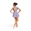 Bloch Belle Floral cap sleeve CL4282, tutu šaty pre dievčatá Bloch Belle Floral cap sleeve CL4282, tutu šaty pre dievčatá