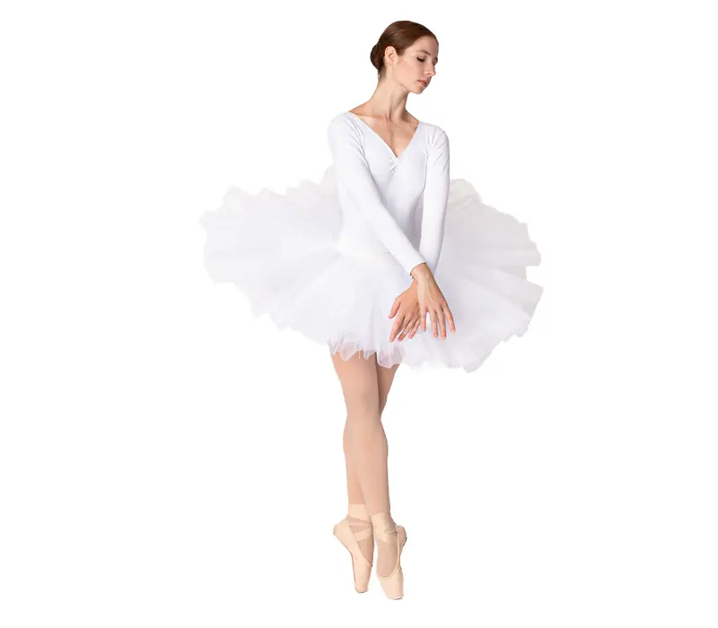 Bloch Belle, 6-vrstvová baletná tutu sukňa - Biela