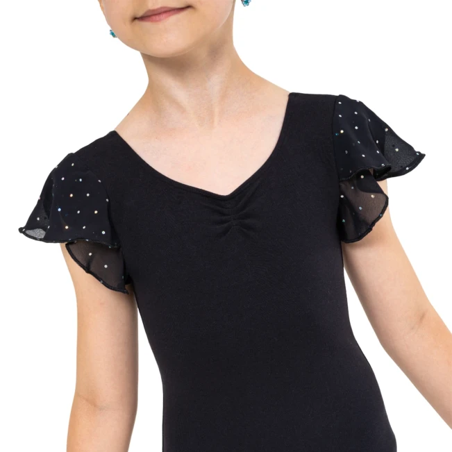 Bloch Scarlett, dievčenský dres s volánkovým rukávom Bloch Scarlett, dievčenský dres s volánkovým rukávom