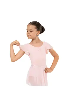 Bloch Scarlett, dievčenský dres s volánkovým rukávom 
