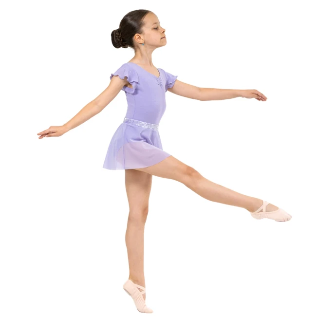Bloch Scarlett, dievčenský dres s volánkovým rukávom Bloch Scarlett, dievčenský dres s volánkovým rukávom