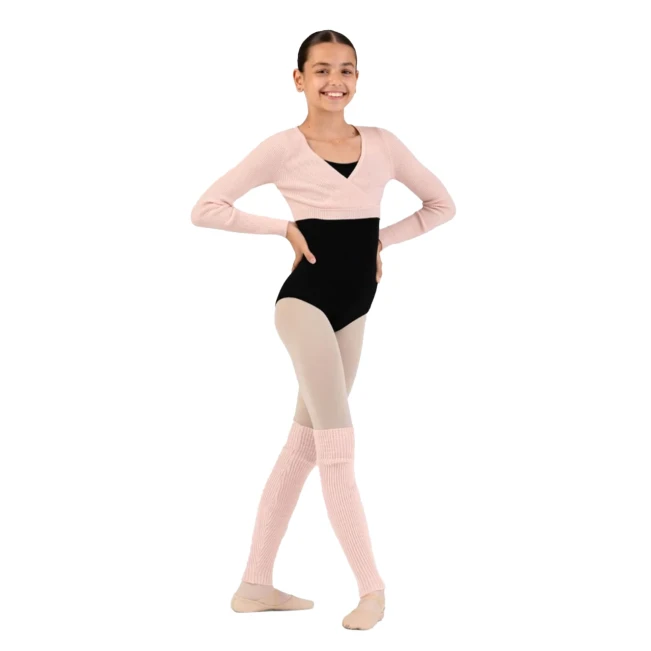 Bloch rib legwarmers, detské pletené štucne 