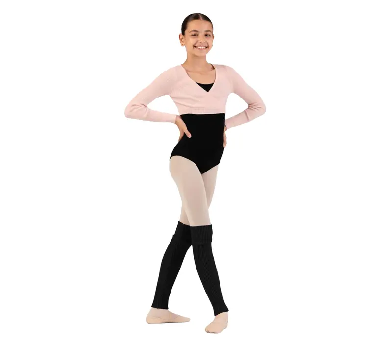 Bloch rib legwarmers, detské pletené štucne - Čierna Bloch Bloch rib legwarmers, detské pletené štucne - Čierna Bloch