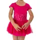 Bloch Dora, detský dres s tutu sukničkou - Ružová - hot pink