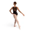 Bloch Eden Floral, dámsky dres - Čierna Bloch Eden Floral, dámsky dres - Čierna