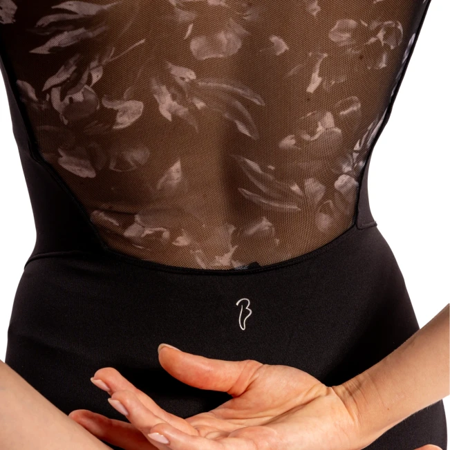 Bloch Eden Floral, dámsky dres - Čierna Bloch Eden Floral, dámsky dres - Čierna