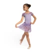 Bloch Grace Floral, dievčenská kvietkovaná sukňa - Orgovánová lilac Bloch Bloch Grace Floral, dievčenská kvietkovaná sukňa - Orgovánová lilac Bloch