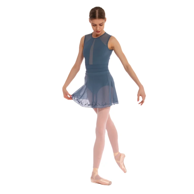 Bloch Hana Floral mesh skirt, dámska sukňa s elastickým pásom Bloch Hana Floral mesh skirt, dámska sukňa s elastickým pásom