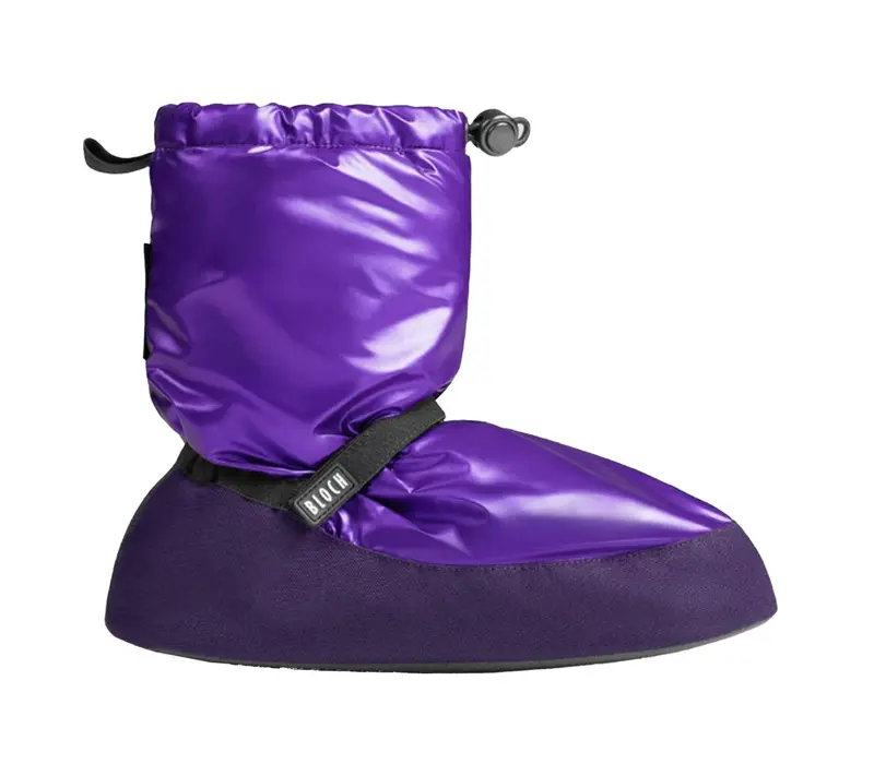 Bloch metalic bootie, dámska obuv na zahriatie - Fialová - Vibrant purple metallic Bloch