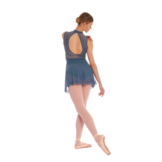 Bloch Kali Floral, dámsky dres ku krku s otvoreným chrbátom Bloch Kali Floral, dámsky dres ku krku s otvoreným chrbátom